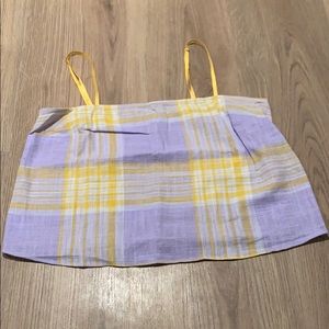 Urban Outfitters Plaid Tank